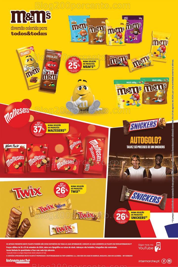 Antevisão Folheto INTERMARCHÉ Extra Promoções de 19 a 25 setembro