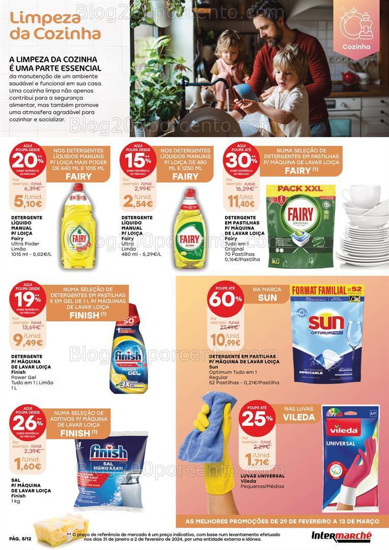 Antevisão Folheto INTERMARCHÉ Super Festa da Limpeza - 29 fevereiro a 13 março