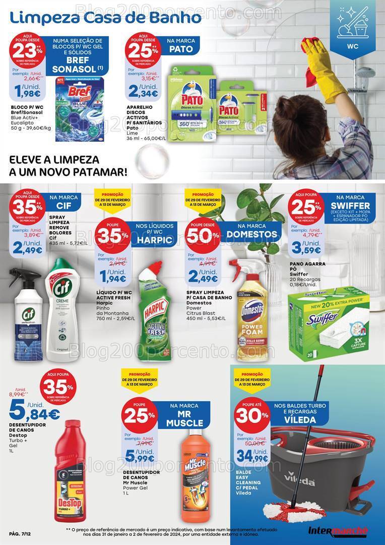Antevisão Folheto INTERMARCHÉ Super Festa da Limpeza - 29 fevereiro a 13 março