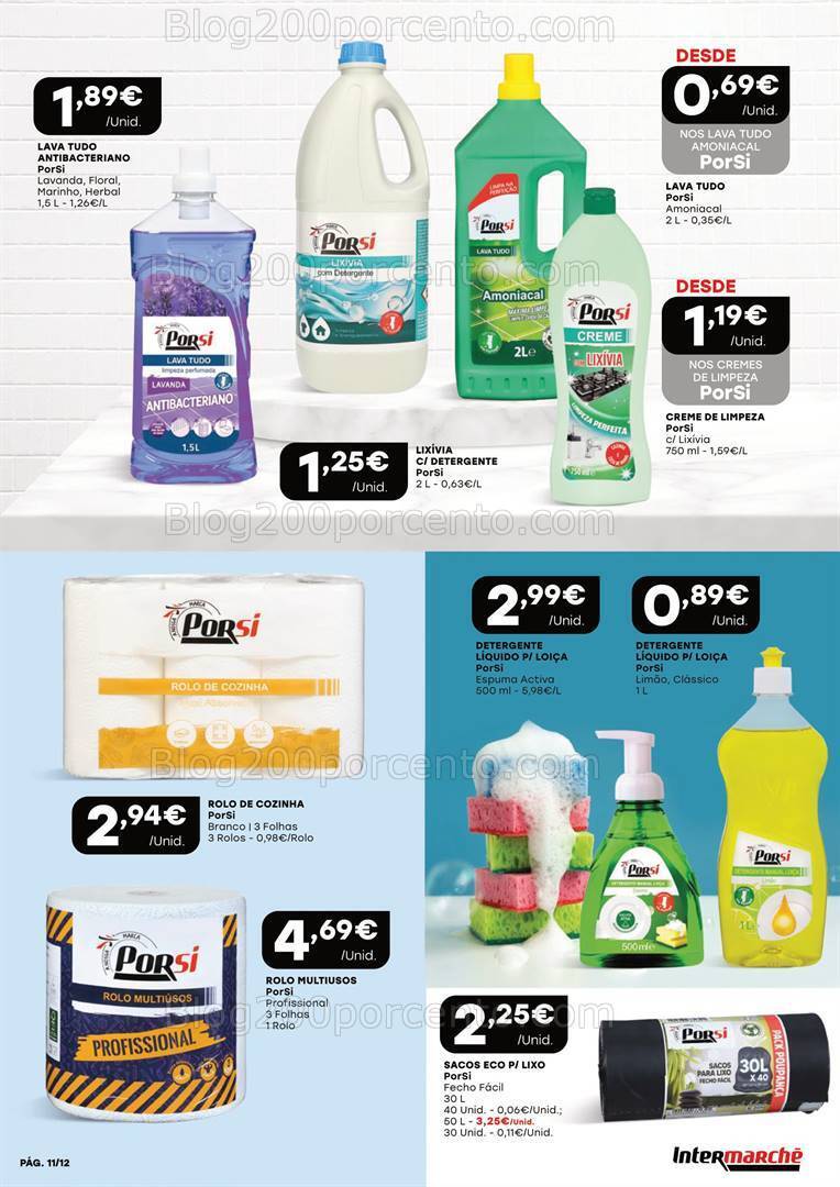 Antevisão Folheto INTERMARCHÉ Super Festa da Limpeza - 29 fevereiro a 13 março