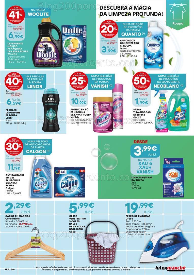 Antevisão Folheto INTERMARCHÉ Limpeza Promoções de 29 fevereiro a 13 março