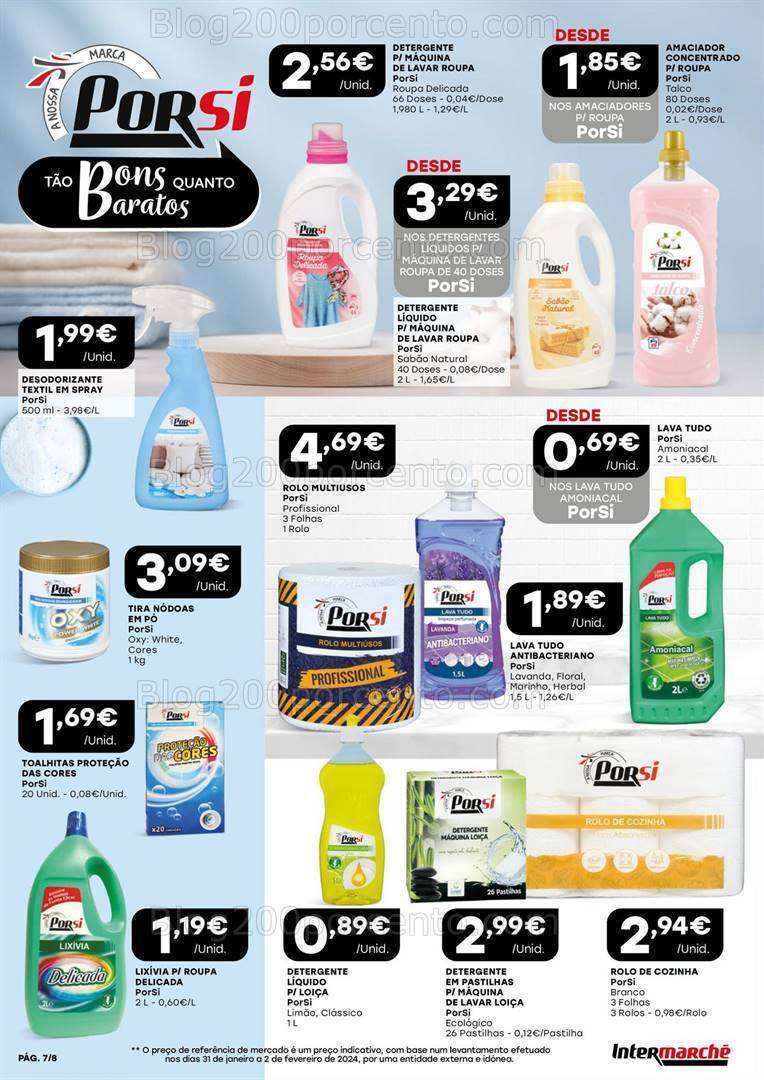 Antevisão Folheto INTERMARCHÉ Limpeza Promoções de 29 fevereiro a 13 março