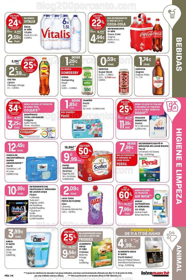 Antevisão Folheto INTERMARCHÉ Mini Promoções de 11 a 17 julho