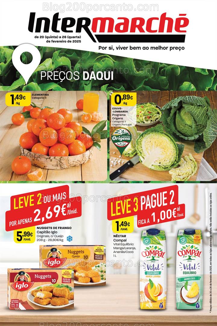 Antevisão Folheto INTERMARCHÉ Mini Promoções de 20 a 26 fevereiro