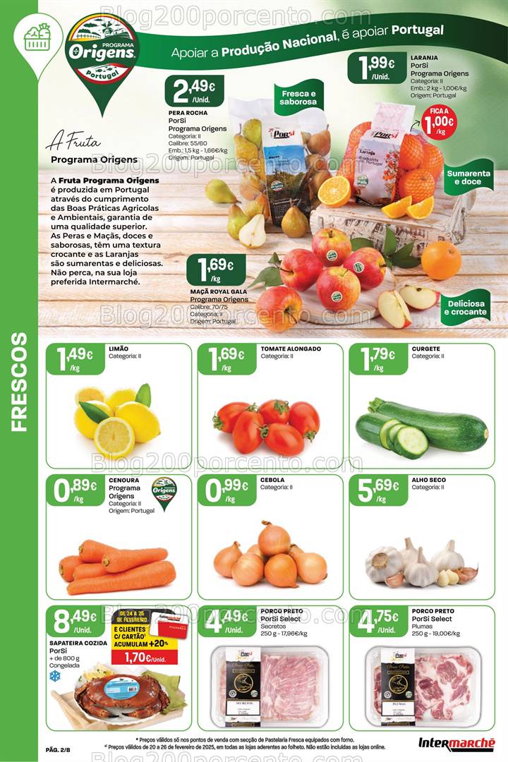 Antevisão Folheto INTERMARCHÉ Mini Promoções de 20 a 26 fevereiro