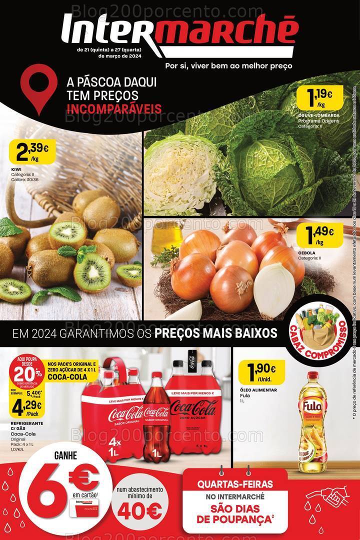 Antevisão Folheto INTERMARCHÉ Mini Promoções de 21 a 27 março