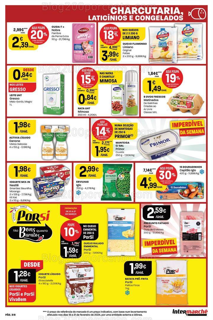 Antevisão Folheto INTERMARCHÉ Mini Promoções de 21 a 27 março