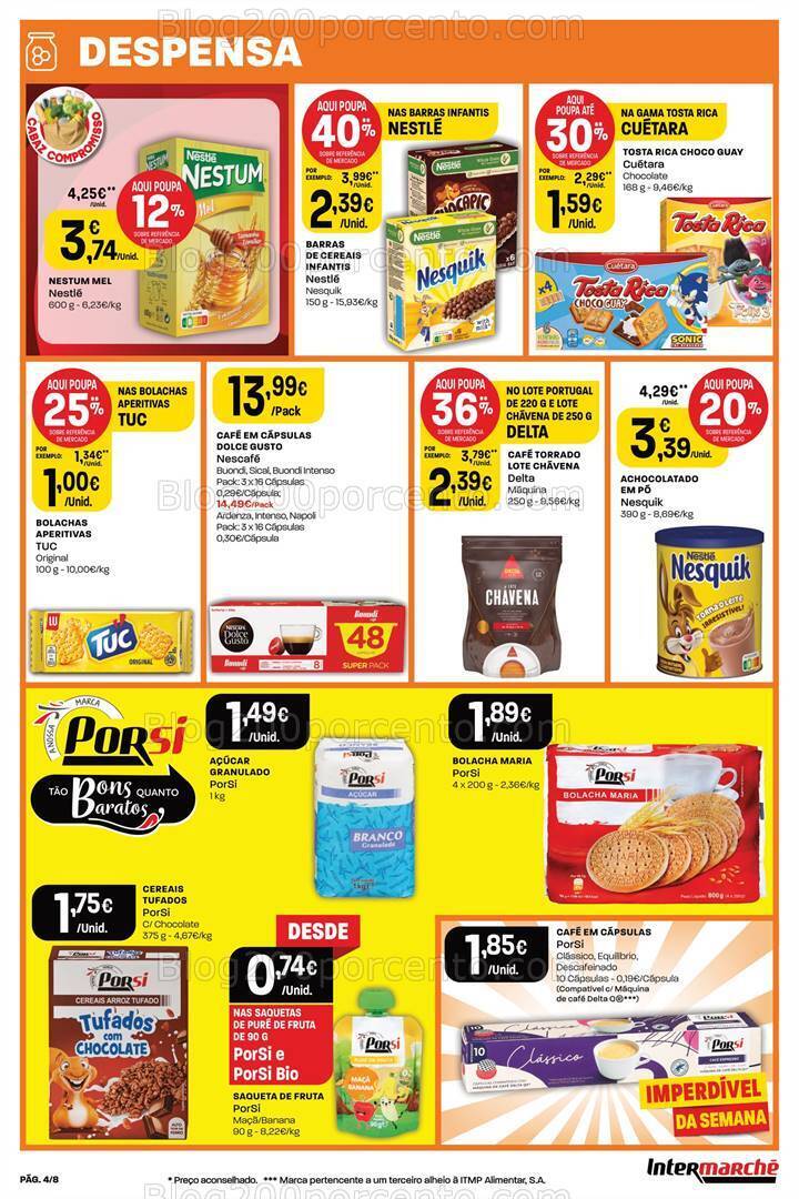 Antevisão Folheto INTERMARCHÉ Mini Promoções de 21 a 27 março