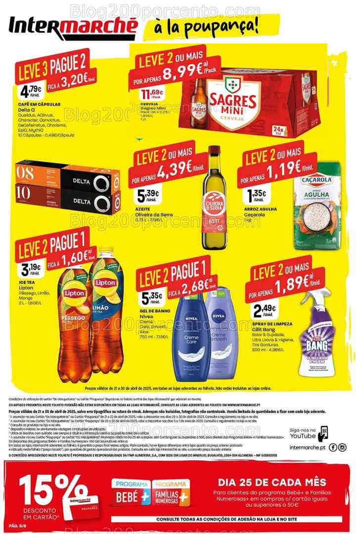 Antevisão Folheto INTERMARCHÉ Mini Promoções de 21 a 30 abril