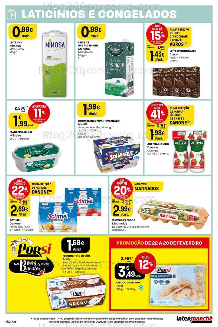 Antevisão Folheto INTERMARCHÉ Mini Promoções de 22 a 28 fevereiro