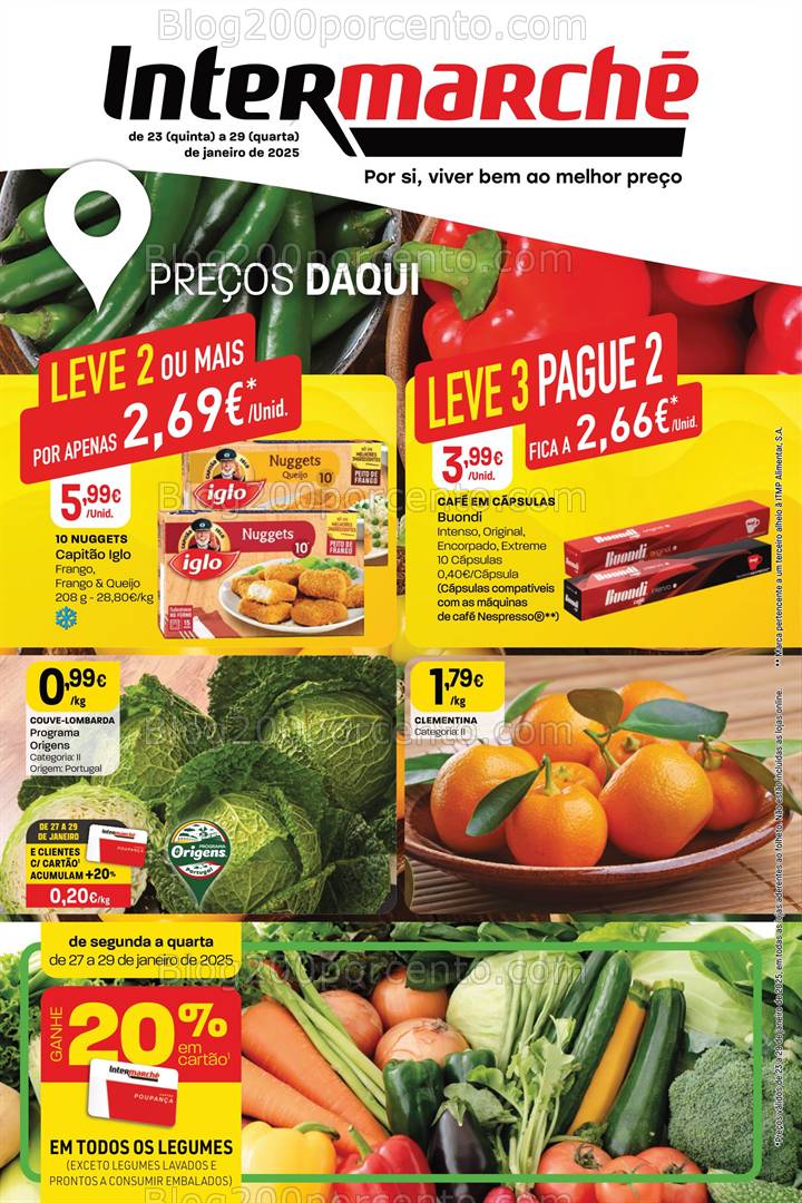 Antevisão Folheto INTERMARCHÉ Mini Promoções de 23 a 29 janeiro