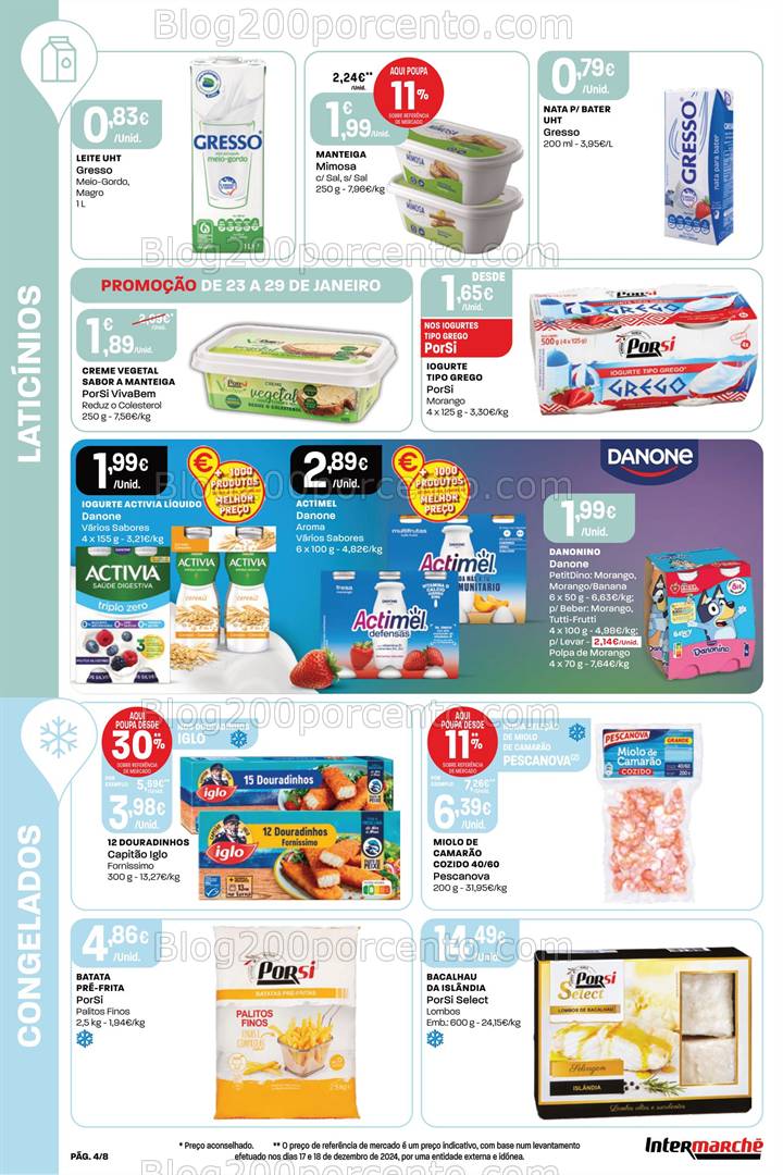 Antevisão Folheto INTERMARCHÉ Mini Promoções de 23 a 29 janeiro