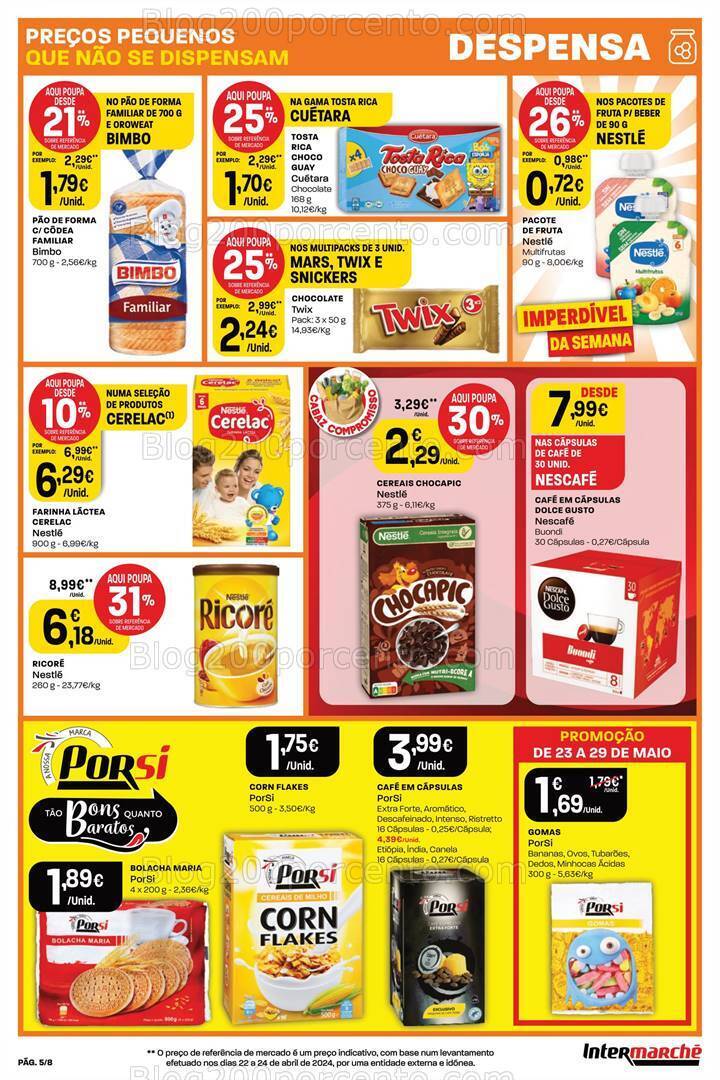 Antevisão Folheto INTERMARCHÉ Mini Promoções de 23 a 29 maio