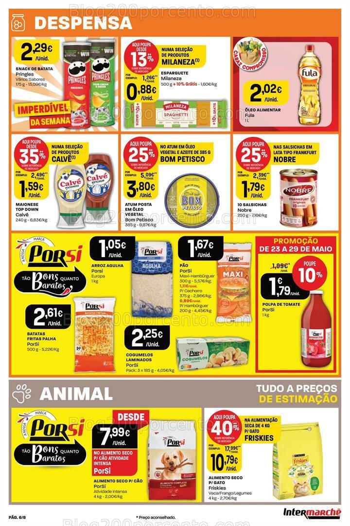 Antevisão Folheto INTERMARCHÉ Mini Promoções de 23 a 29 maio