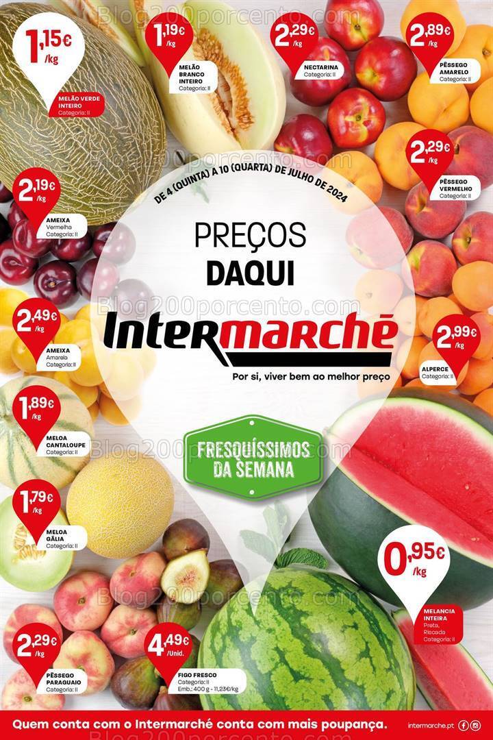 Antevisão Folheto INTERMARCHÉ Mini Promoções de 4 a 10 julho