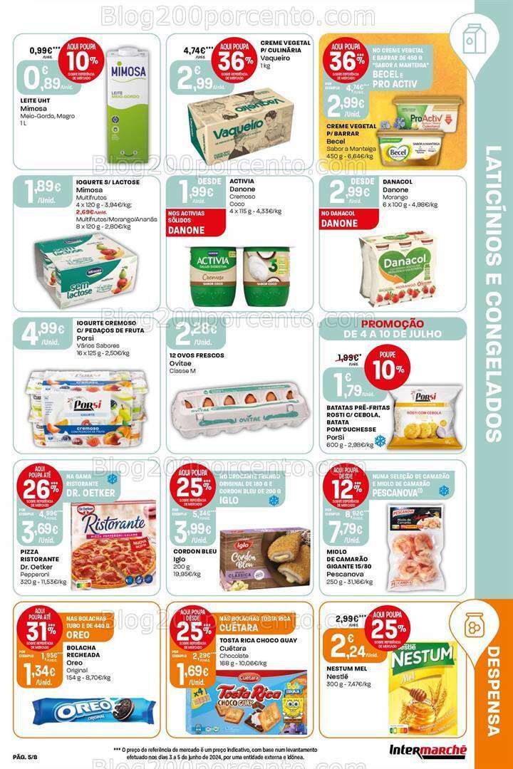 Antevisão Folheto INTERMARCHÉ Mini Promoções de 4 a 10 julho
