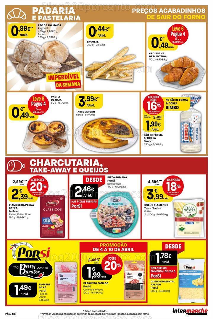Antevisão Folheto INTERMARCHÉ Mini Promoções de 4 a 10 abril