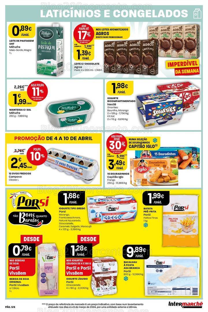 Antevisão Folheto INTERMARCHÉ Mini Promoções de 4 a 10 abril