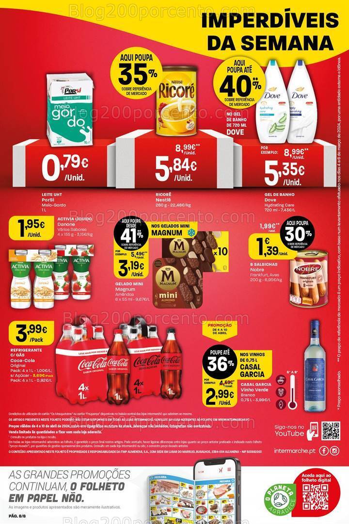 Antevisão Folheto INTERMARCHÉ Mini Promoções de 4 a 10 abril