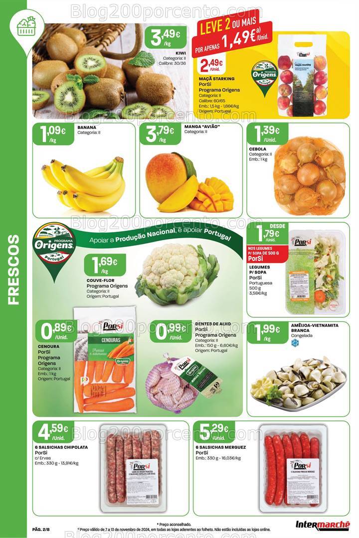 Antevisão Folheto INTERMARCHÉ Mini Promoções de 7 a 13 novembro
