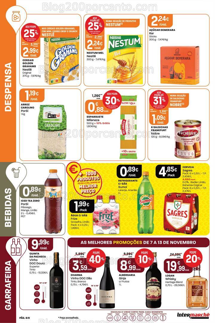 Antevisão Folheto INTERMARCHÉ Mini Promoções de 7 a 13 novembro