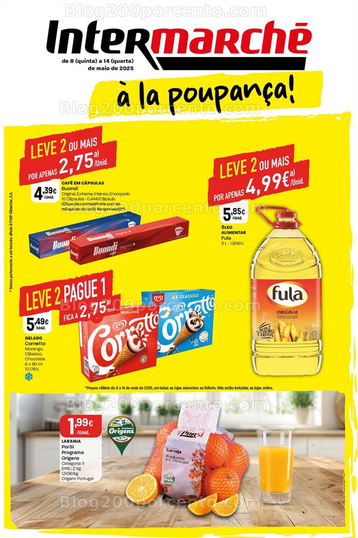 Antevisão Folheto INTERMARCHÉ Mini Promoções de 8 a 14 maio