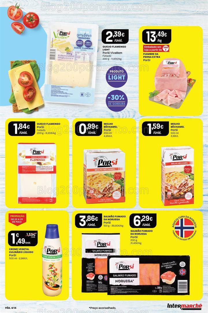 Antevisão Folheto INTERMARCHÉ Porsi Promoções de 23 a 29 maio