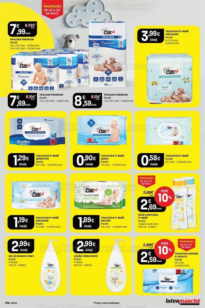 Antevisão Folheto INTERMARCHÉ Porsi Promoções de 23 a 29 maio