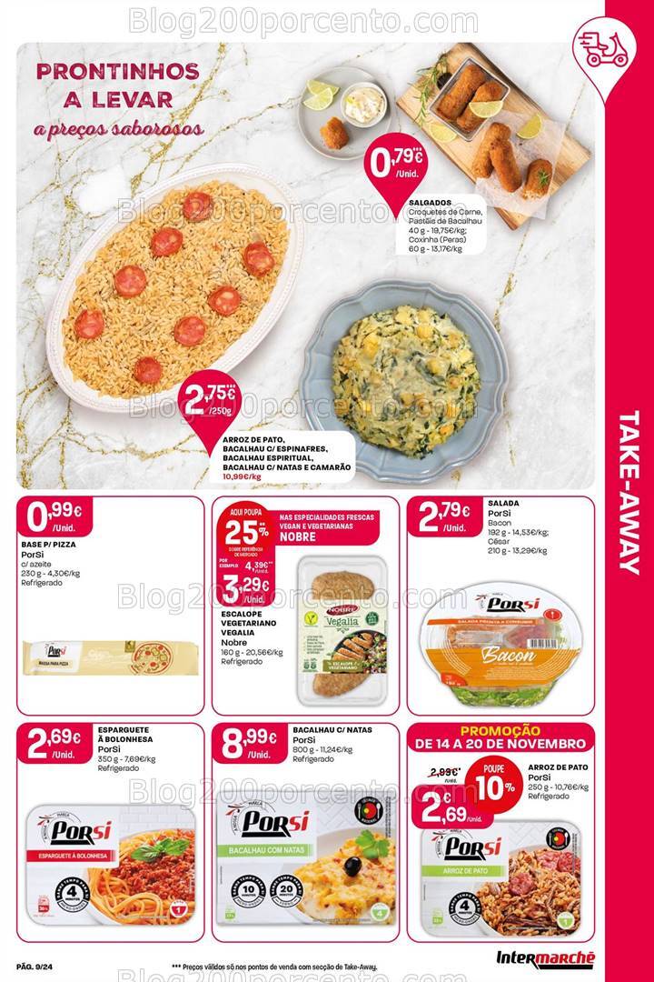 Antevisão Folheto INTERMARCHÉ Promoções de 14 a 20 novembro