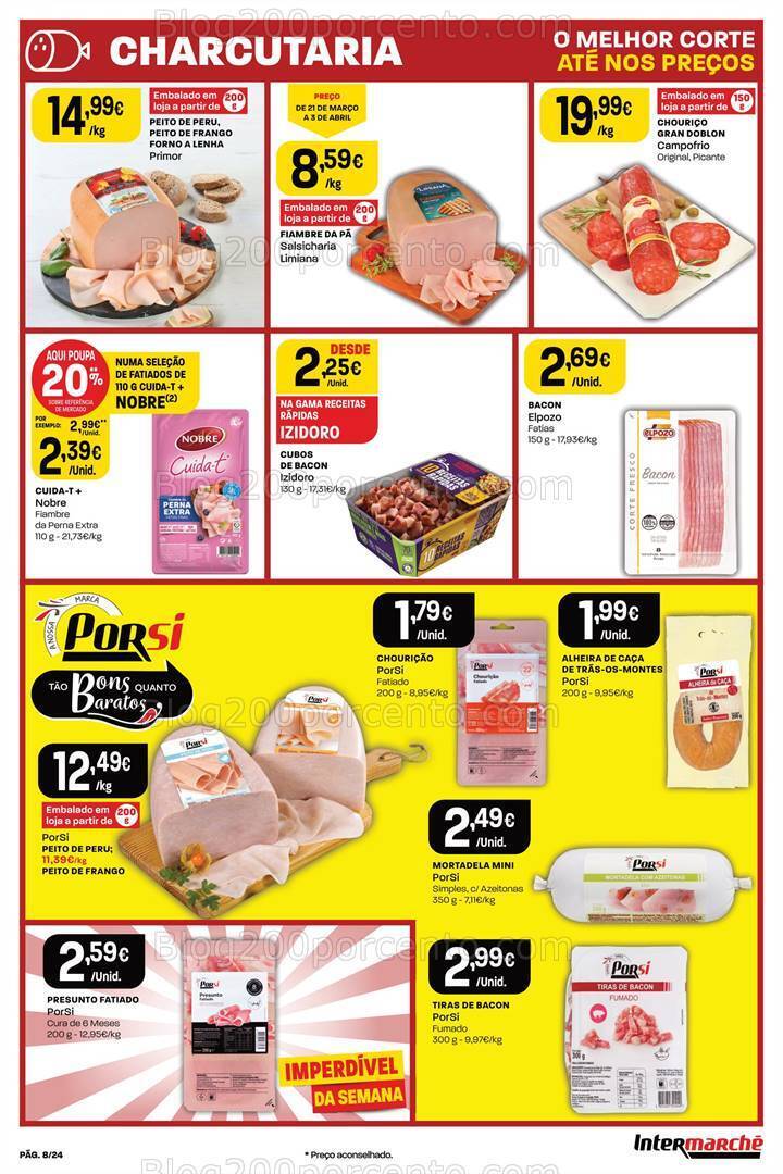 Antevisão Folheto INTERMARCHÉ Super Promoções de 21 a 27 março