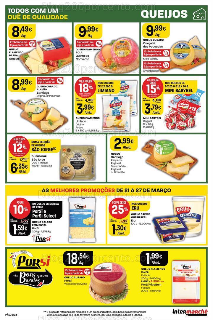 Antevisão Folheto INTERMARCHÉ Super Promoções de 21 a 27 março