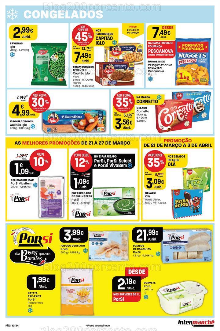 Antevisão Folheto INTERMARCHÉ Super Promoções de 21 a 27 março
