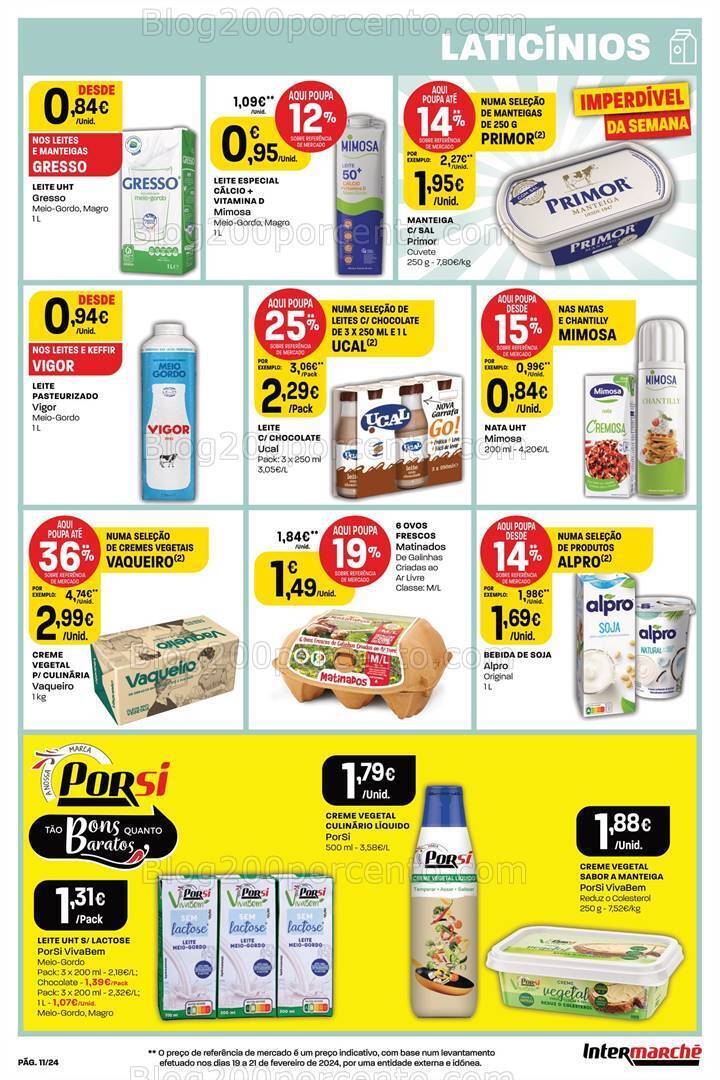 Antevisão Folheto INTERMARCHÉ Super Promoções de 21 a 27 março