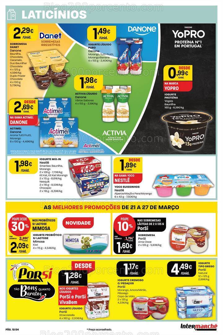 Antevisão Folheto INTERMARCHÉ Super Promoções de 21 a 27 março