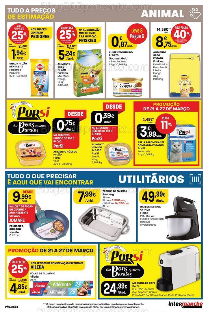 Antevisão Folheto INTERMARCHÉ Super Promoções de 21 a 27 março