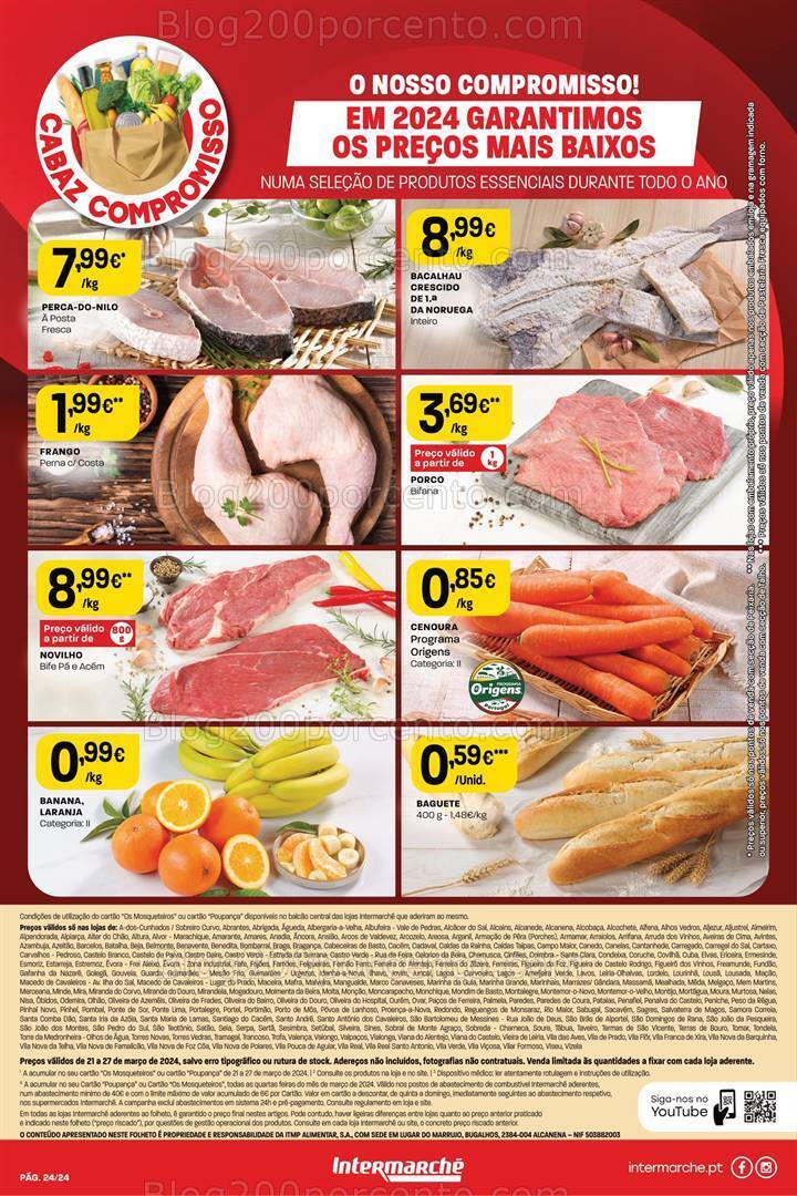 Antevisão Folheto INTERMARCHÉ Super Promoções de 21 a 27 março