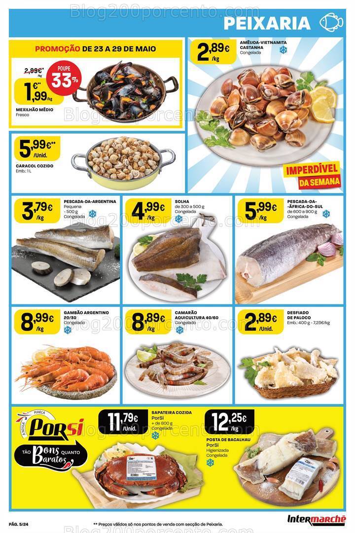Antevisão Folheto INTERMARCHÉ Super Promoções de 23 a 29 maio