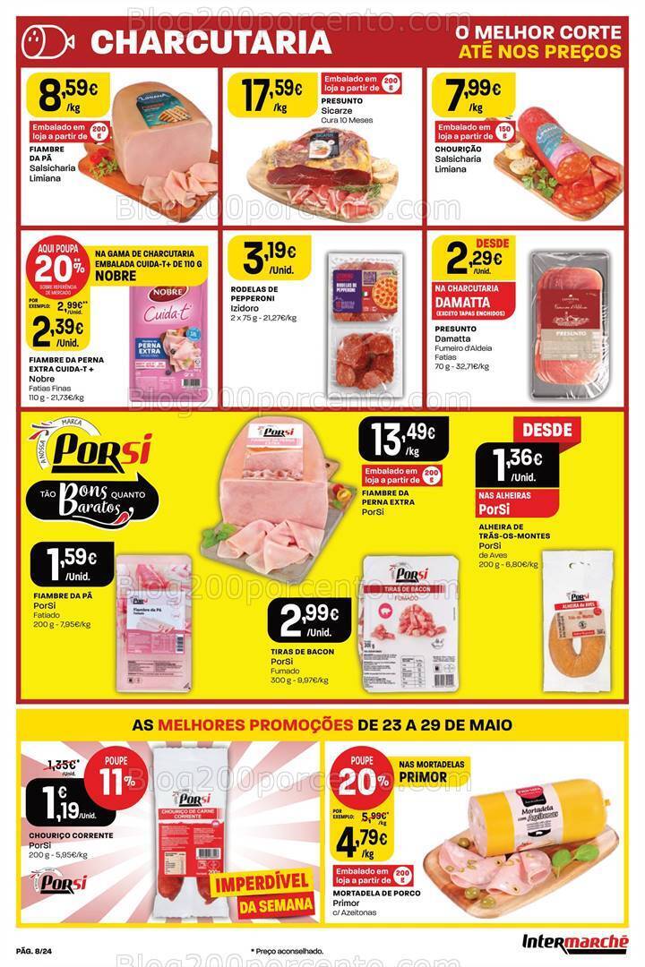 Antevisão Folheto INTERMARCHÉ Super Promoções de 23 a 29 maio
