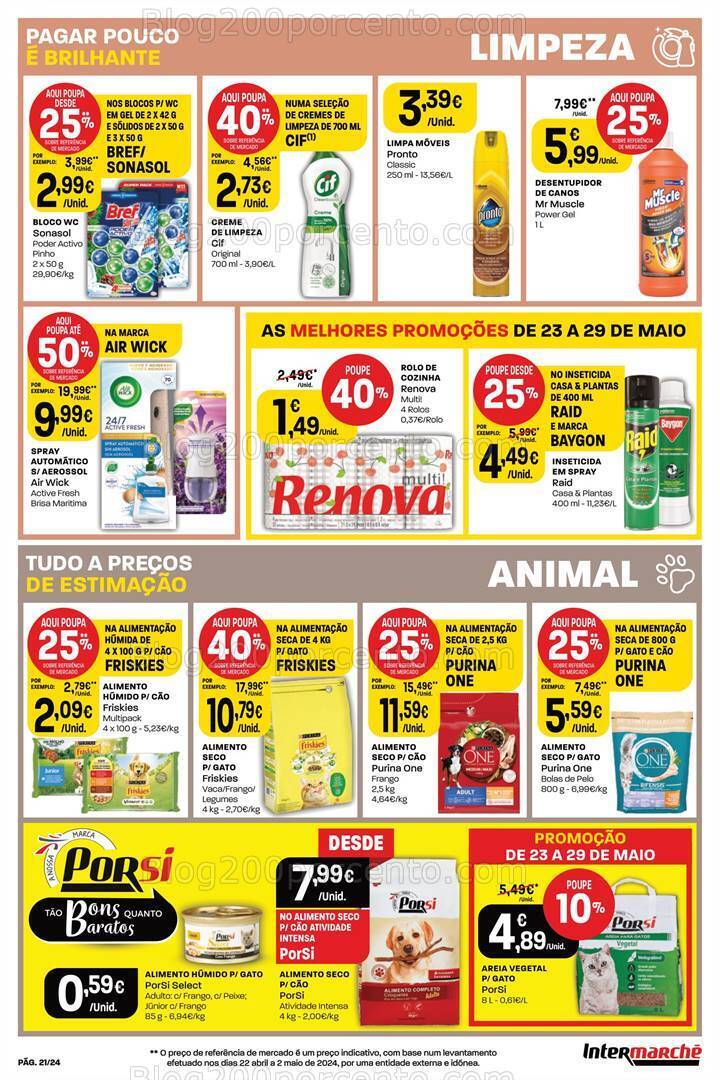 Antevisão Folheto INTERMARCHÉ Super Promoções de 23 a 29 maio