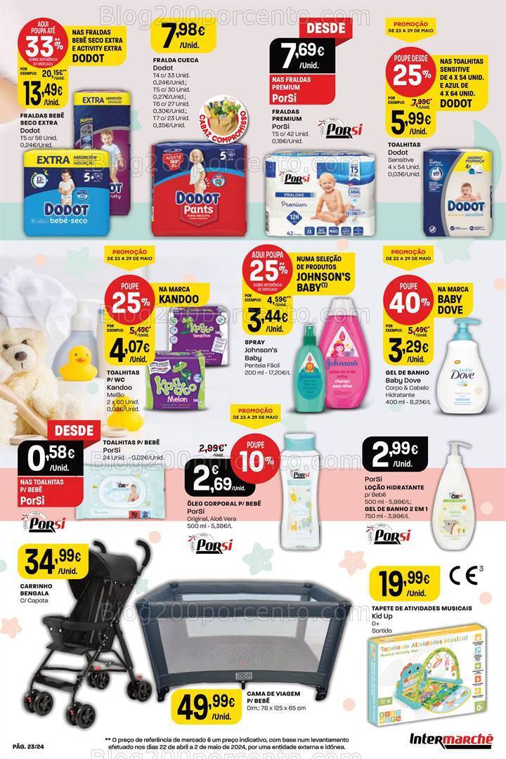 Antevisão Folheto INTERMARCHÉ Super Promoções de 23 a 29 maio