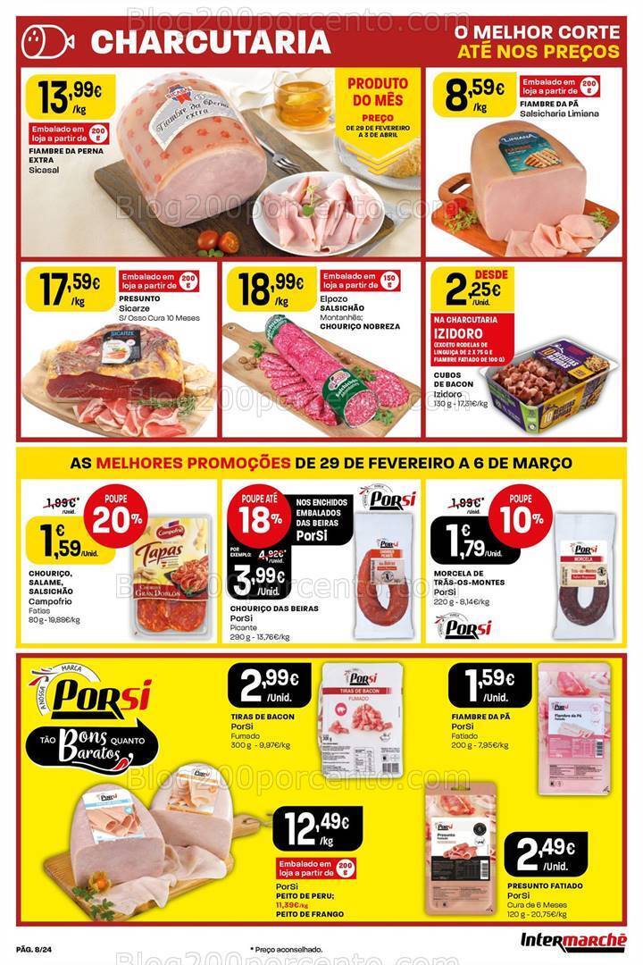 Antevisão Folheto INTERMARCHÉ Super Promoções de 29 fevereiro a 6 março