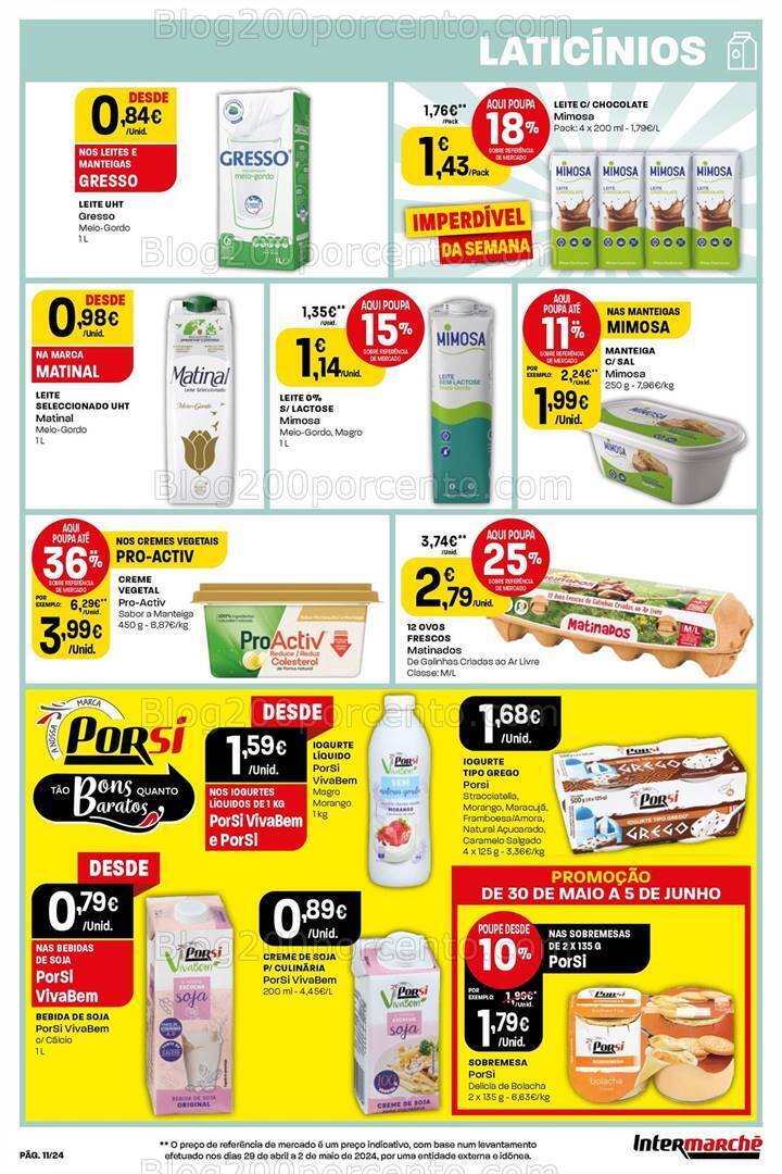 Antevisão Folheto INTERMARCHÉ Super Promoções de 30 maio a 5 junho