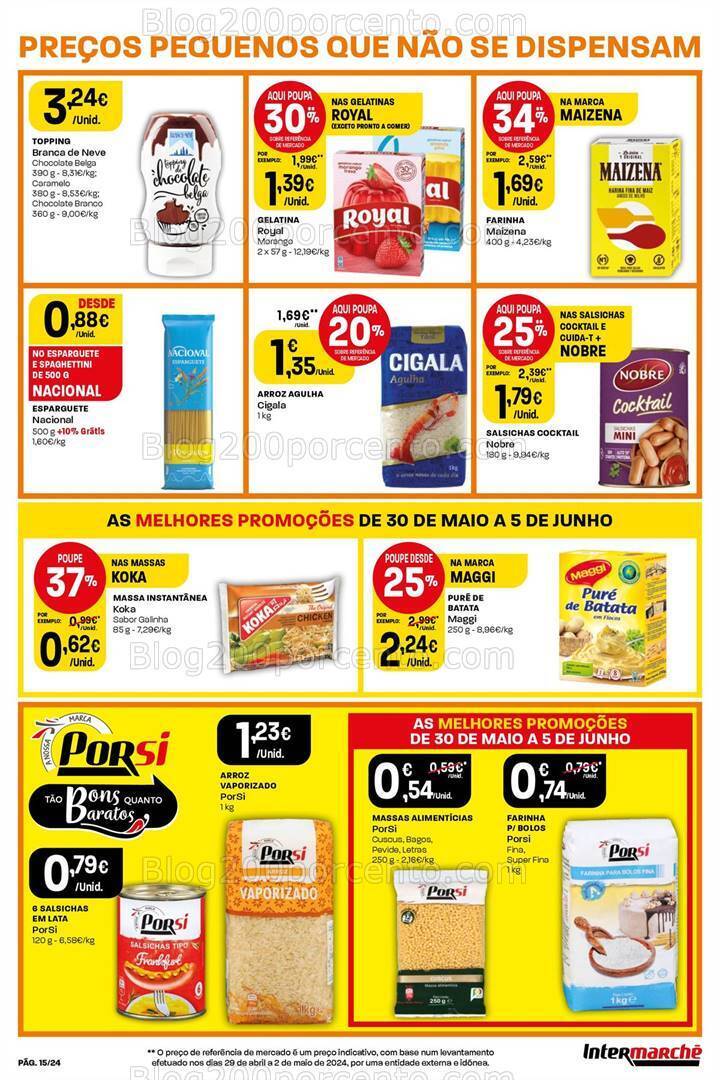 Antevisão Folheto INTERMARCHÉ Super Promoções de 30 maio a 5 junho