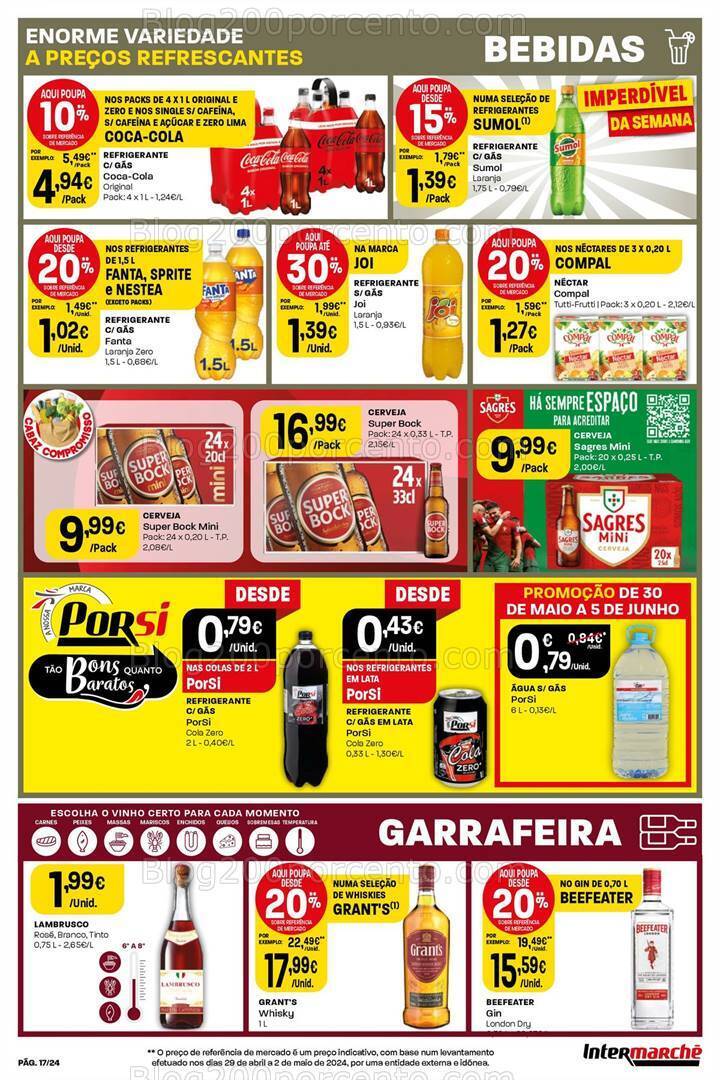 Antevisão Folheto INTERMARCHÉ Super Promoções de 30 maio a 5 junho