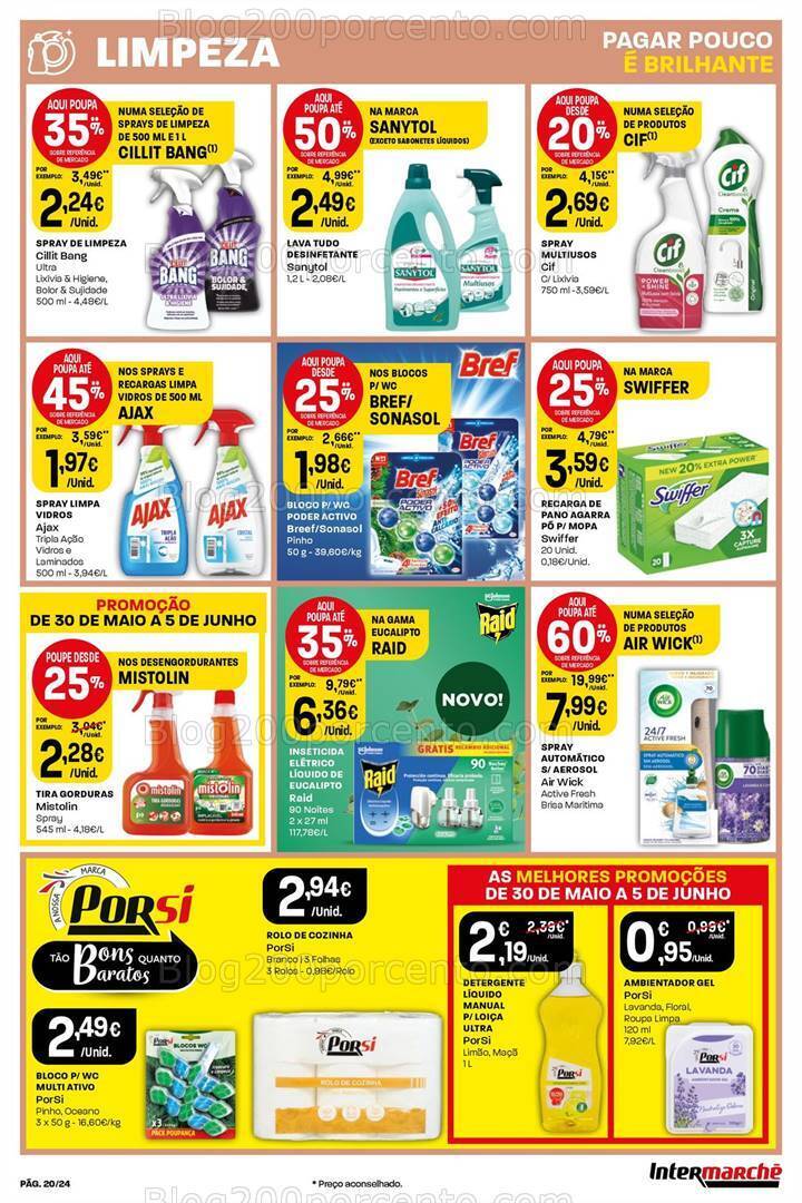 Antevisão Folheto INTERMARCHÉ Super Promoções de 30 maio a 5 junho
