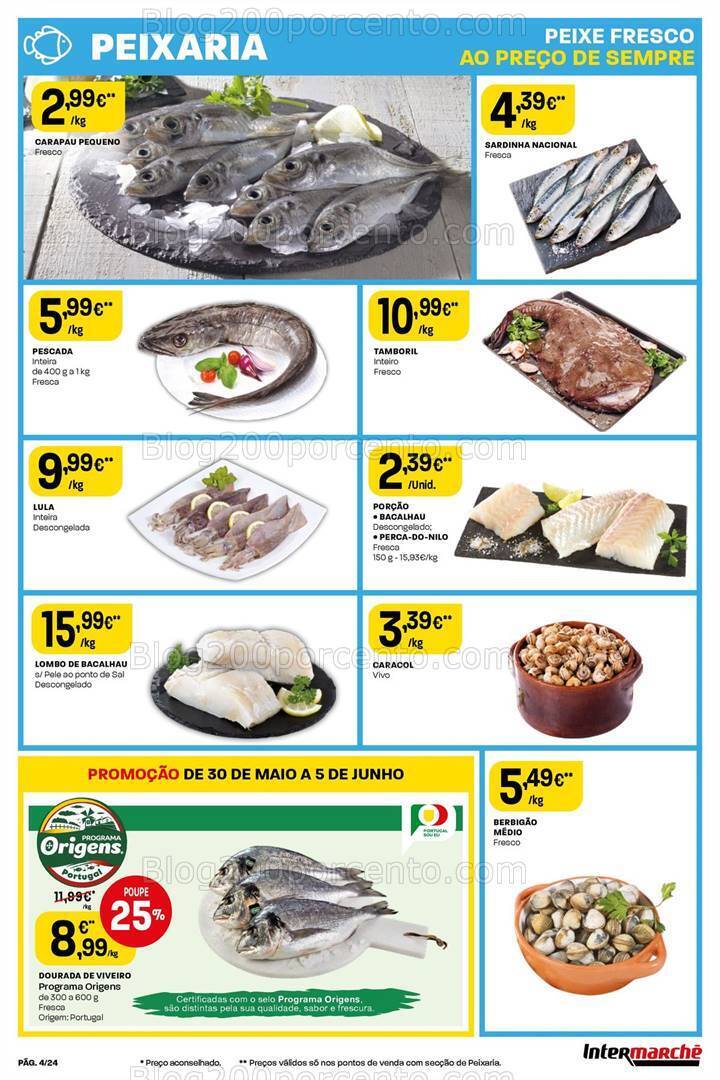 Antevisão Folheto INTERMARCHÉ Super Promoções de 30 maio a 5 junho