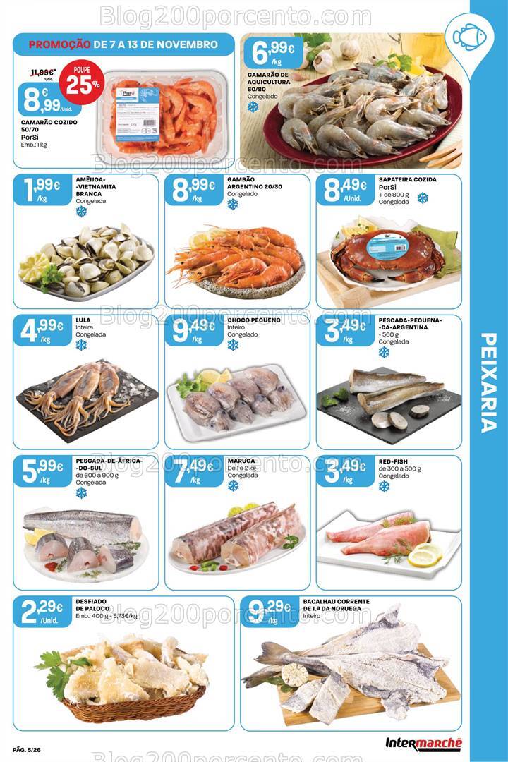 Antevisão Folheto INTERMARCHÉ Promoções de 7 a 13 novembro