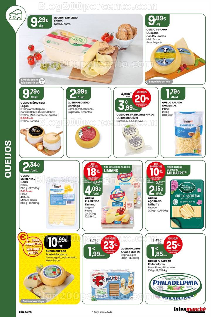 Antevisão Folheto INTERMARCHÉ Super Promoções de 8 a 14 maio all