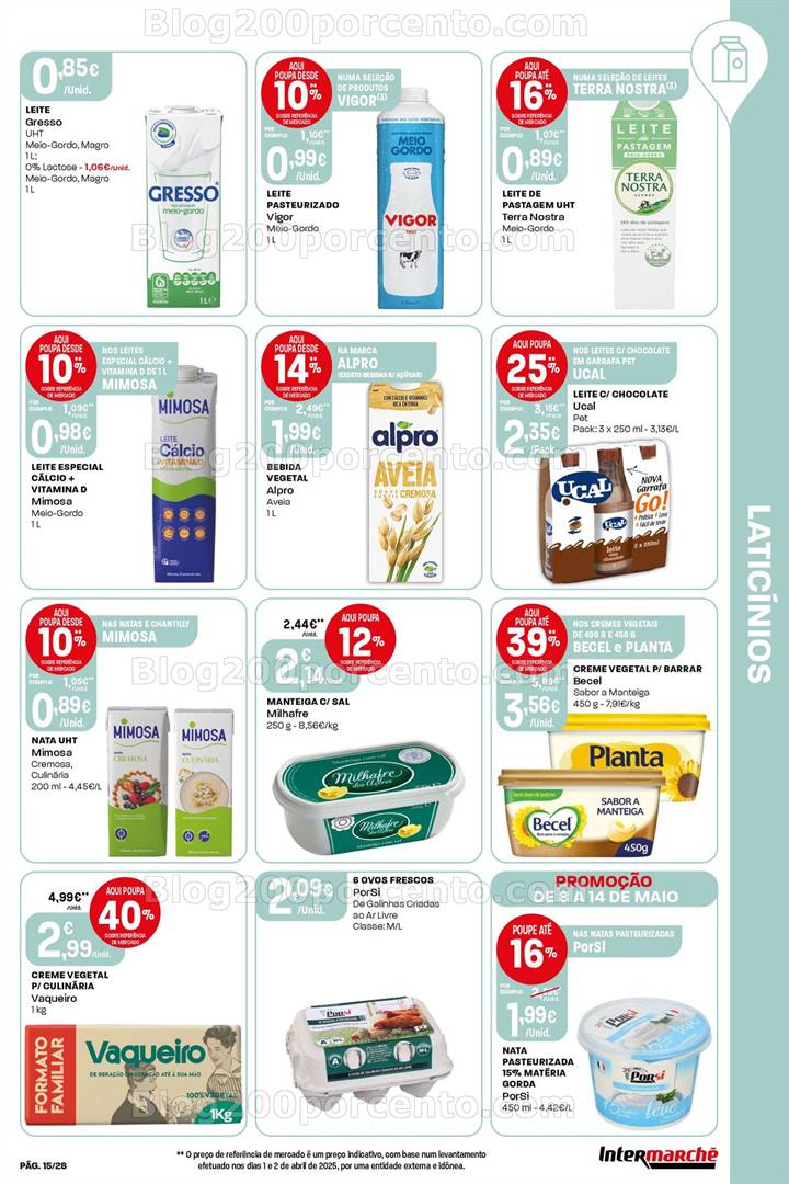 Antevisão Folheto INTERMARCHÉ Super Promoções de 8 a 14 maio all