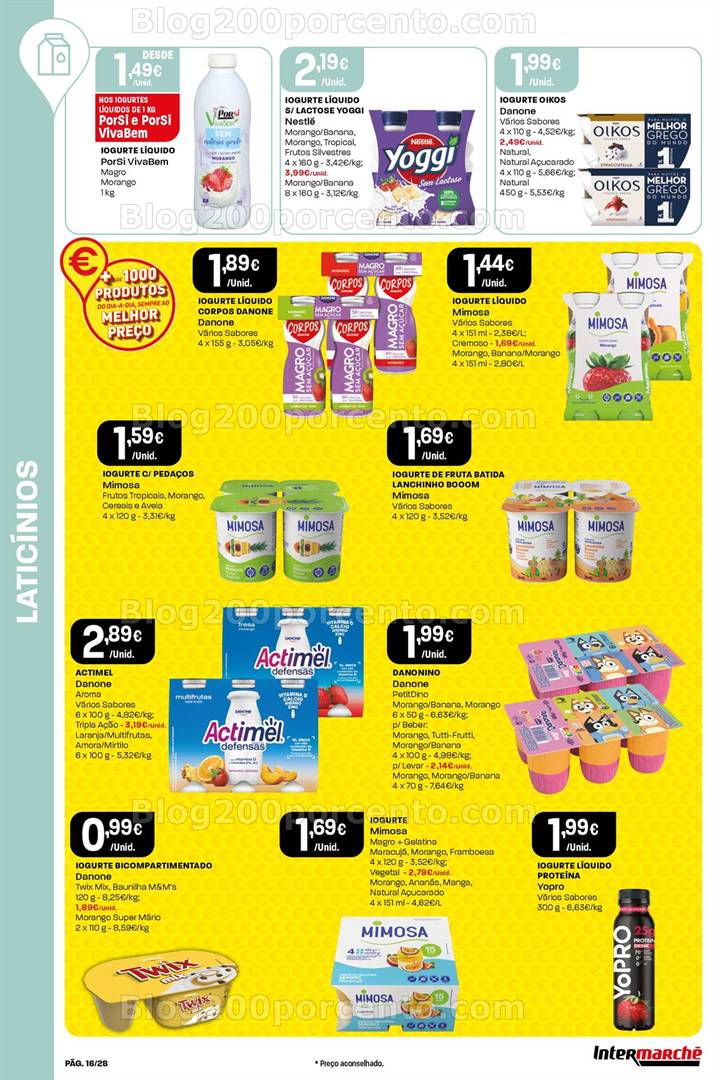 Antevisão Folheto INTERMARCHÉ Super Promoções de 8 a 14 maio all